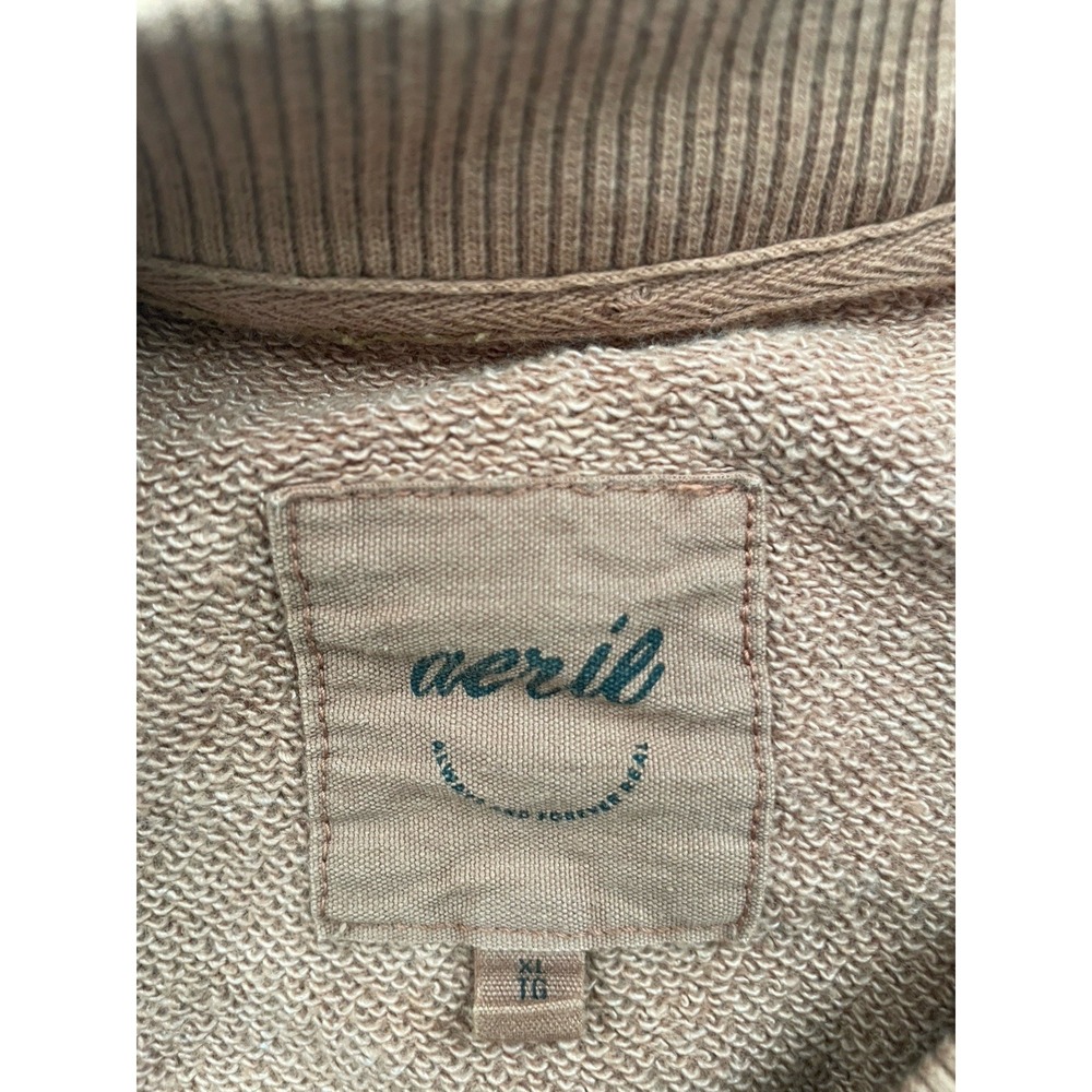 Aerie Burnt Orange Crewneck Sweatshirt Size XL Women's Autumn Casual Lounge - Picture 2 of 5